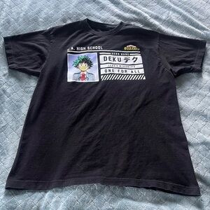 My Hero Academia‎ Deku Black T-Shirt